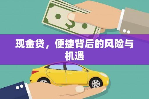 定结现金贷，便捷背后的风险与机遇