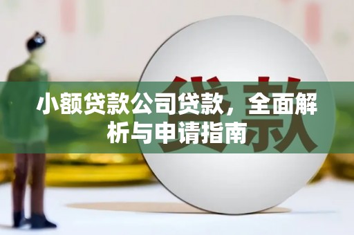 定结小额贷款公司贷款，全面解析与申请指南