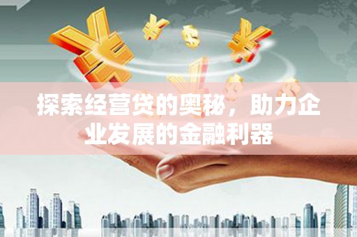 定结探索经营贷的奥秘，助力企业发展的金融利器