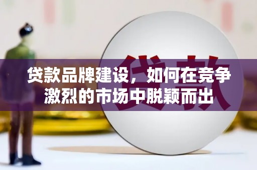定结贷款品牌建设，如何在竞争激烈的市场中脱颖而出