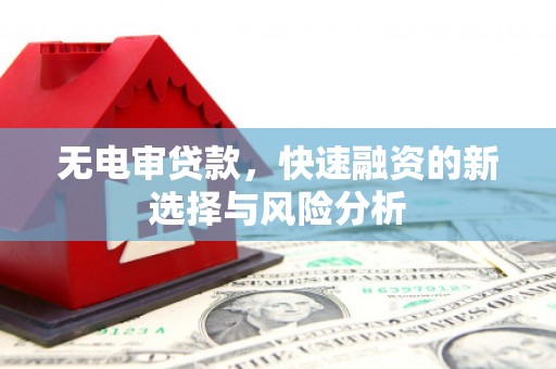 定结无电审贷款，快速融资的新选择与风险分析