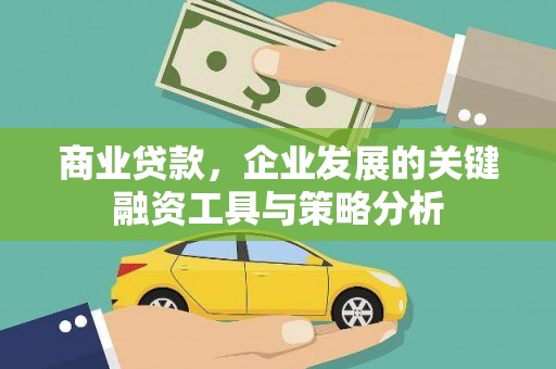 定结商业贷款，企业发展的关键融资工具与策略分析