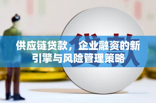 定结供应链贷款，企业融资的新引擎与风险管理策略