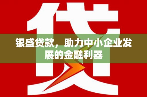 定结银盛贷款，助力中小企业发展的金融利器