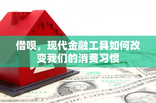 定结借呗，现代金融工具如何改变我们的消费习惯