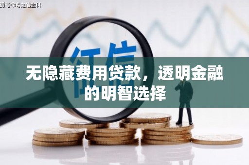 定结无隐藏费用贷款，透明金融的明智选择