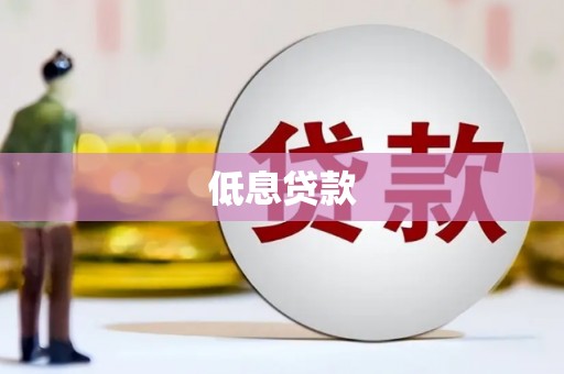 定结低息贷款