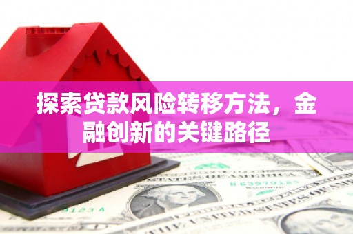 定结探索贷款风险转移方法，金融创新的关键路径