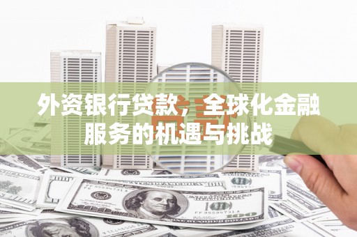 定结外资银行贷款，全球化金融服务的机遇与挑战