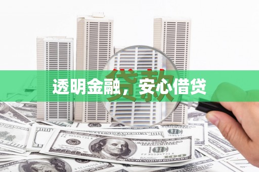 定结透明金融，安心借贷