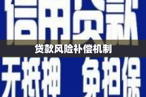 定结贷款风险补偿机制