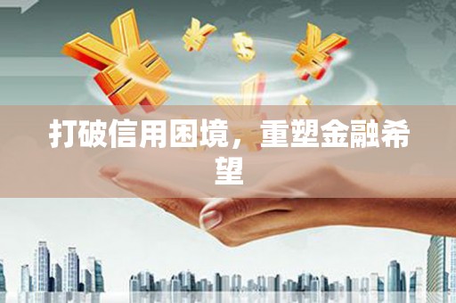 定结打破信用困境，重塑金融希望