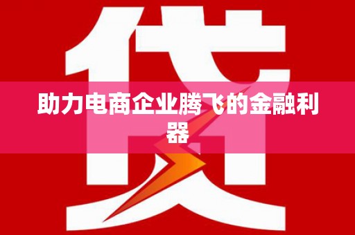定结助力电商企业腾飞的金融利器
