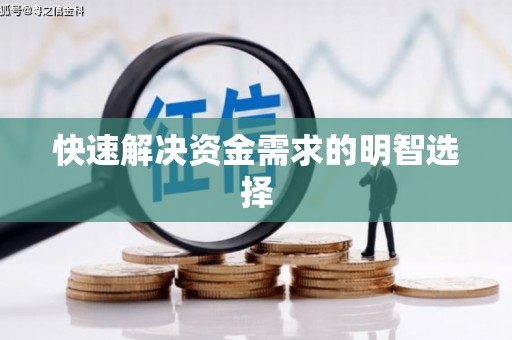 定结快速解决资金需求的明智选择