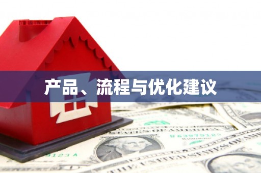 定结产品、流程与优化建议