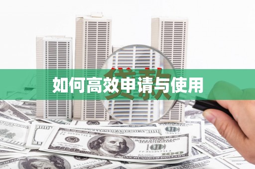 定结如何高效申请与使用
