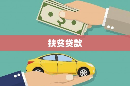 定结扶贫贷款