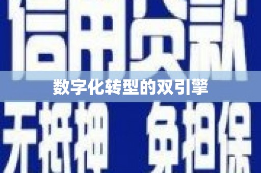 定结数字化转型的双引擎