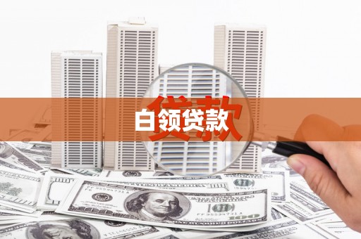 定结白领贷款
