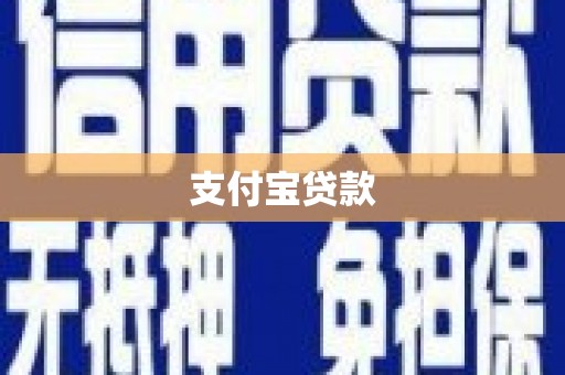 定结支付宝贷款