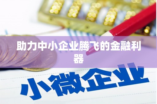 定结助力中小企业腾飞的金融利器
