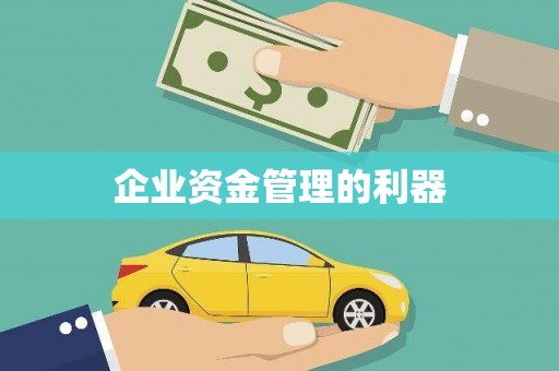 定结企业资金管理的利器