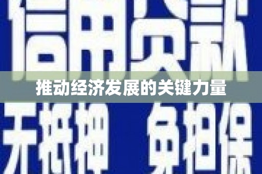定结推动经济发展的关键力量